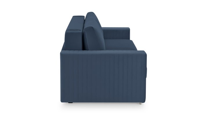 Диван-кровать Тусон Лайт 150х190 синего цвета - лучшие Прямые диваны в INMYROOM