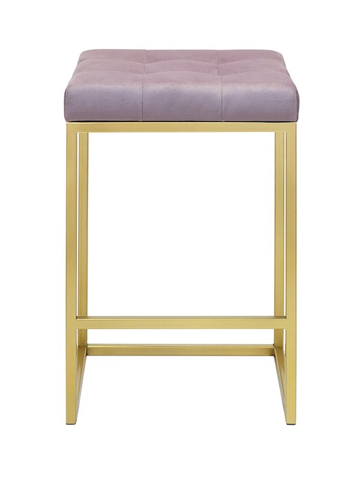Стул полубарный Soho розово-золотого цвета - лучшие Барные стулья в INMYROOM