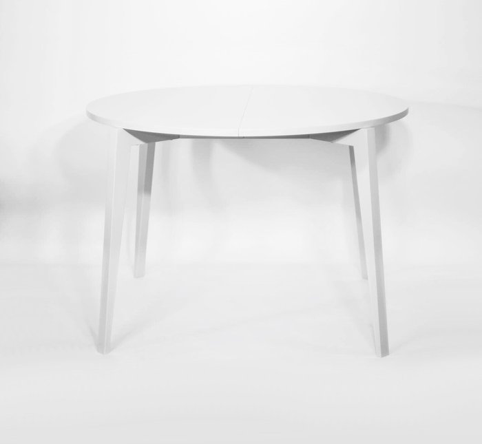Раскладной обеденный стол Circus белого цвета - лучшие Обеденные столы в INMYROOM