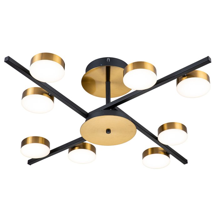 Люстра на штанге Alcor 10266/8LED (металл, цвет бронза) Люстра на штанге Alcor 10266/8LED (металл, цвет бронза)
