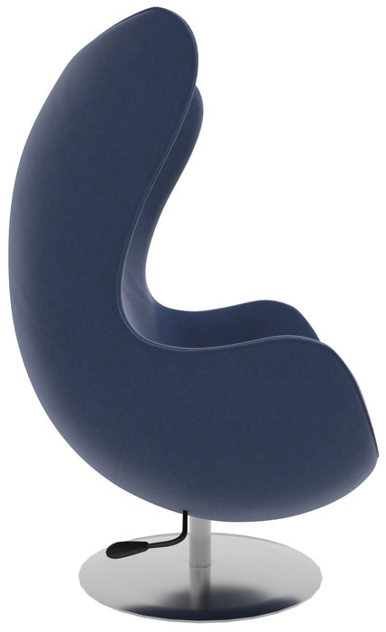 Кресло Egg темно-синего цвета - лучшие Интерьерные кресла в INMYROOM