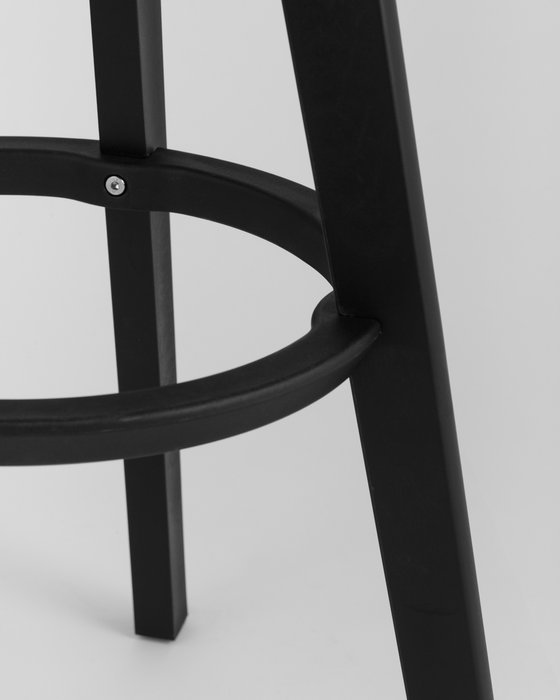 Барный стул Hoker черного цвета - лучшие Барные стулья в INMYROOM