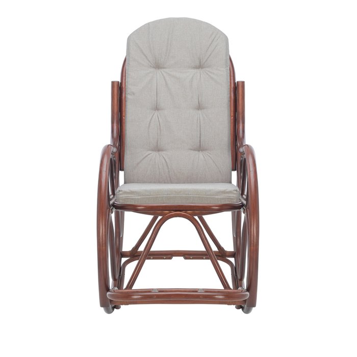 Кресло-качалка Classic с подушкой серого цвета - купить Интерьерные кресла по цене 14060.0