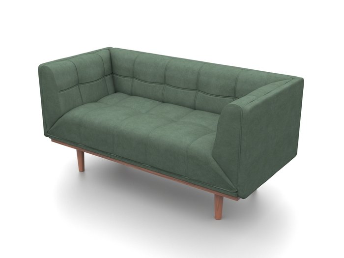Диван Грандис зеленого цвета - лучшие Прямые диваны в INMYROOM