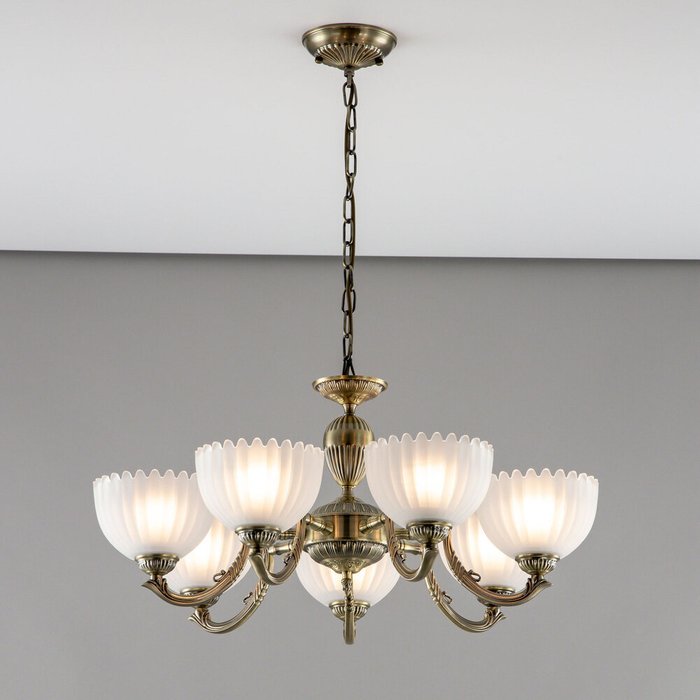 Citilux Севилья CL414173 Люстра подвесная Бронза - купить Подвесные люстры по цене 19999 Citilux Севилья CL414173 Люстра подвесная Бронза - купить Подвесные люстры по цене 19999