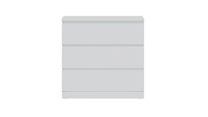 Комод Варма с тремя выдвижными ящиками белого цвета - купить Комоды по цене 8999.0