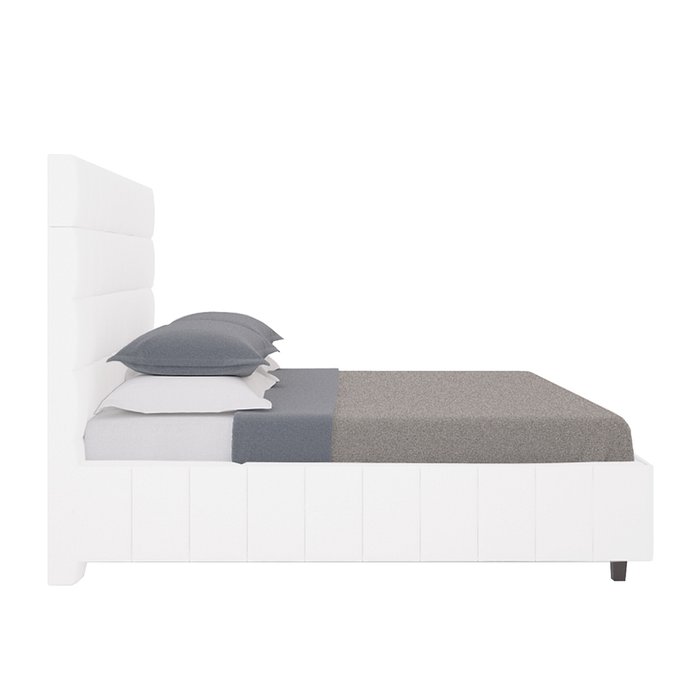 Кровать "Shining Modern" Велюр Молочный 160x200 - купить Кровати для спальни по цене 97000.0