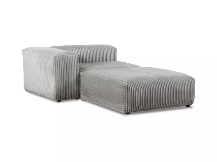 Модульный диван Sorrento серого цвета - купить Прямые диваны по цене 120600.0