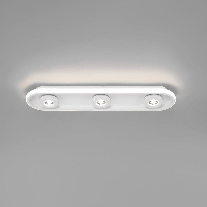Потолочный светодиодный светильник 20123/3 LED белый Slam - купить Потолочные светильники по цене 12200.0