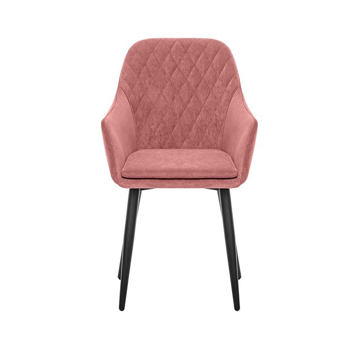 Стул с подлокотниками Слим персикового цвета - купить Обеденные стулья по цене 10280.0