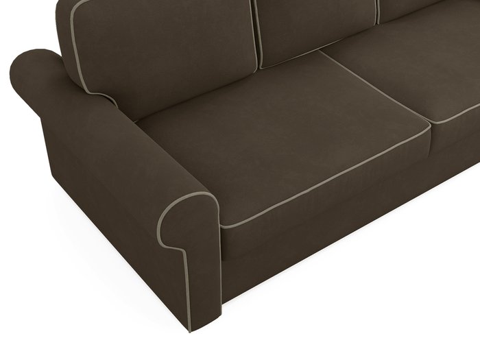 Диван-кровать Tulon темно-коричневого цвета - лучшие Прямые диваны в INMYROOM