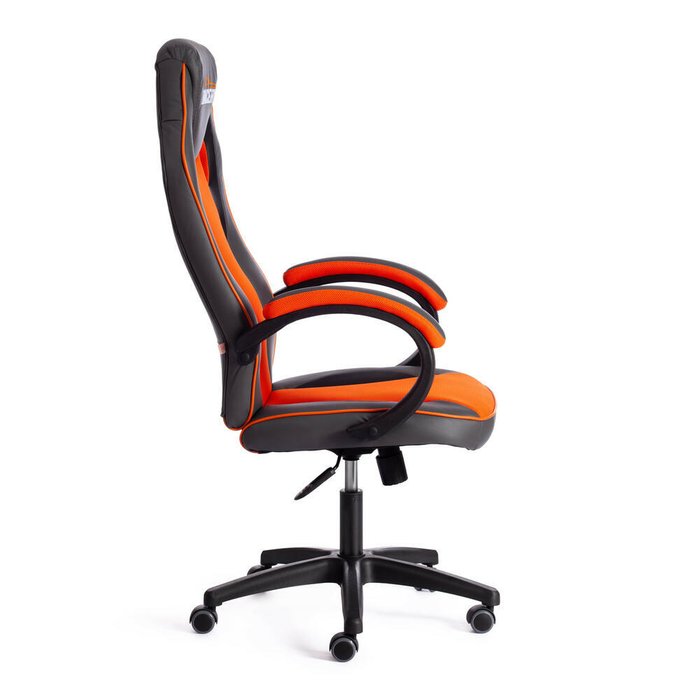 Кресло офисное Racer серо-оранжевого цвета - купить Офисные кресла по цене 14445.0