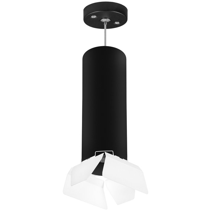 Подвесной светильник Rullo L черно-белого цвета