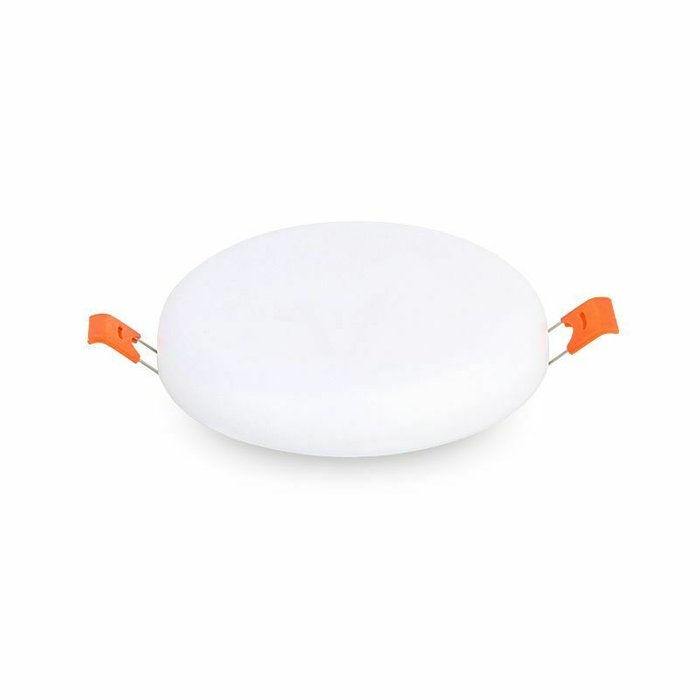 Круглый светодиодный светильник Cloud белого цвета - купить Встраиваемые споты по цене 550.0