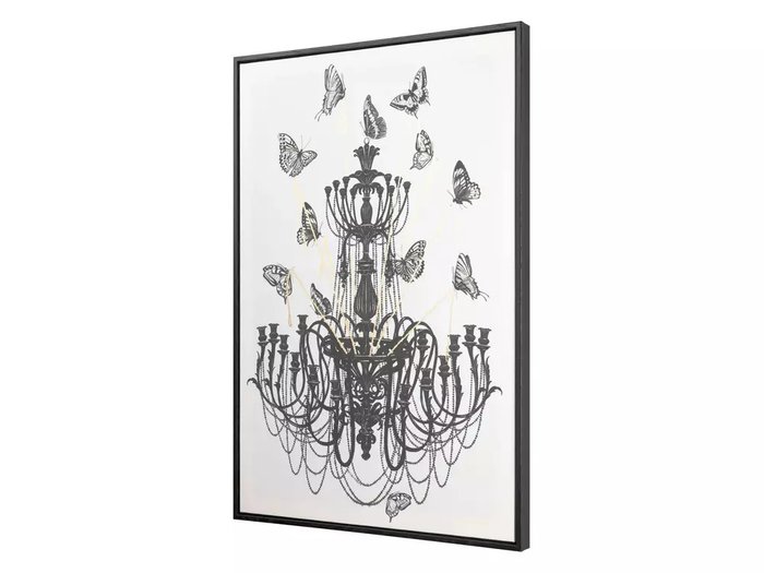 Картина Chandelier 60х90 в деревянной раме - лучшие Картины в INMYROOM