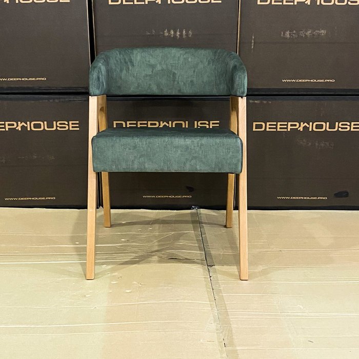 Стул Берн зеленого цвета - купить Обеденные стулья по цене 18500.0