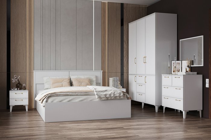 Комод малый Толедо ТК-21 белого цвета - лучшие Комоды в INMYROOM
