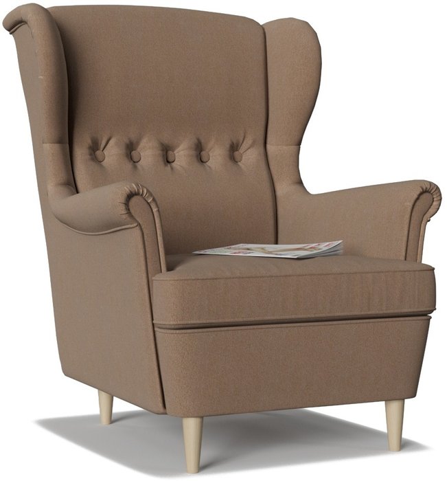 Кресло Торн Fox коричневого цвета