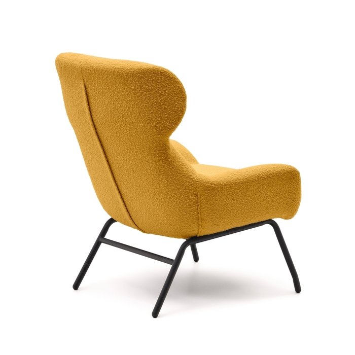 Кресло Belina горчичного цвета   - купить Интерьерные кресла по цене 85990.0