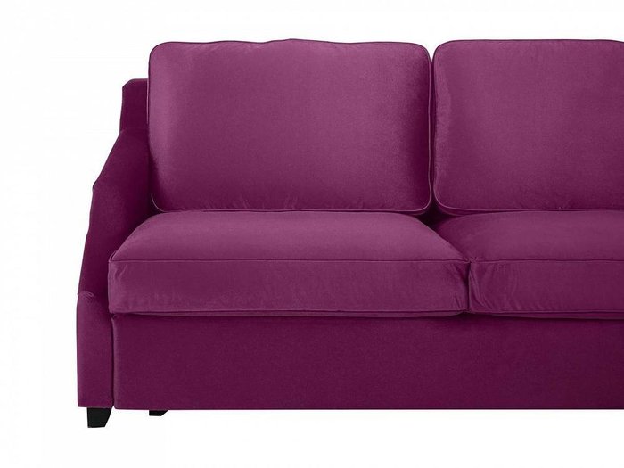 Диван-кровать трёхместный Windsor с молдингом фиолетового цвета - лучшие Прямые диваны в INMYROOM