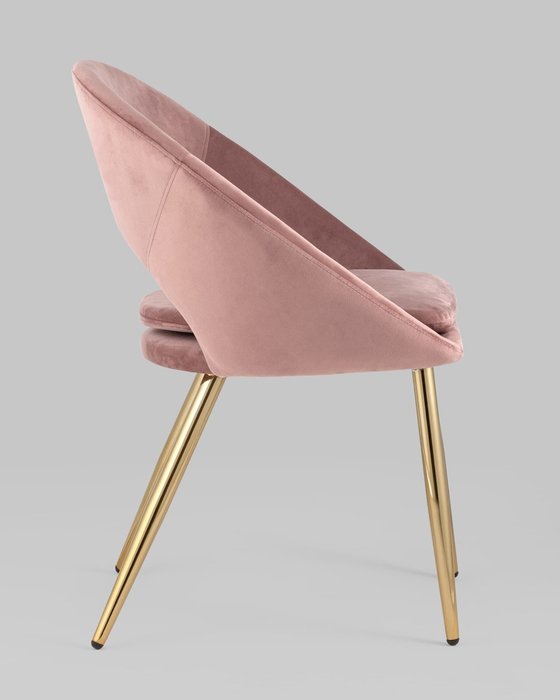 Стул Кензи пыльно-розового цвета - лучшие Обеденные стулья в INMYROOM