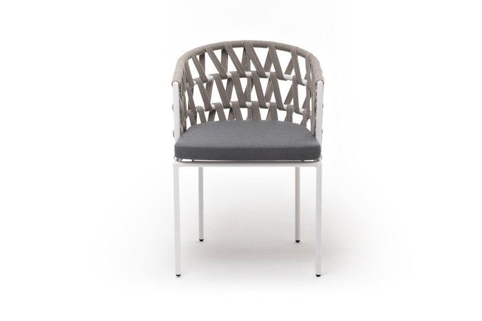 Садовый стул Диего серого цвета - купить Садовые стулья по цене 26800.0