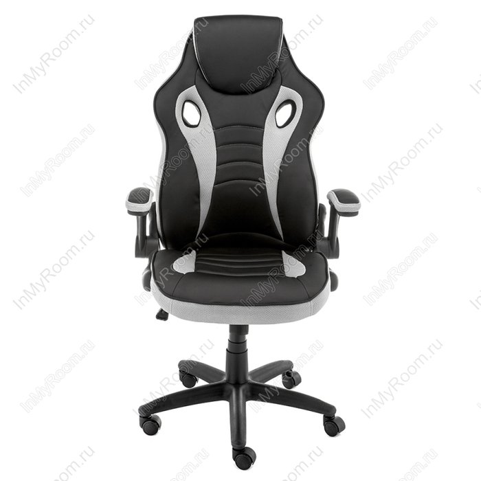 Компьютерное кресло Cobr черно-серого цвета - купить Офисные кресла по цене 10160.0