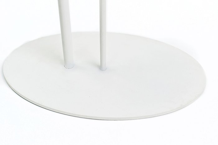 Стол кофейный Берн белого цвета - лучшие Кофейные столики в INMYROOM