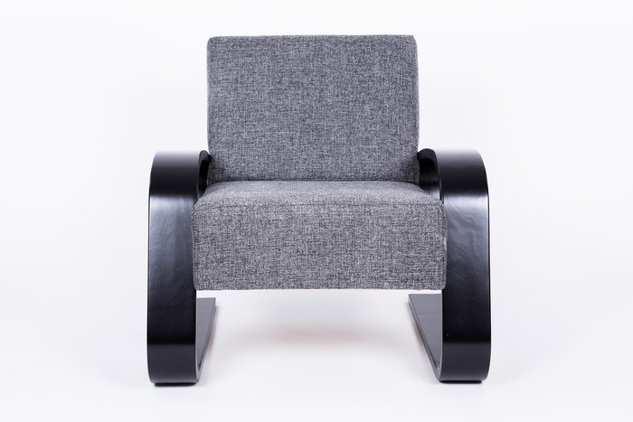 Кресло для отдыха Рица серого цвета