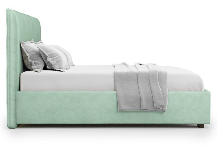 Кровать Brachano 160х200 мятного цвета - лучшие Кровати для спальни в INMYROOM