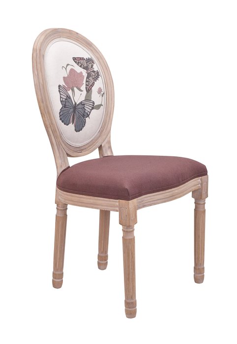 Интерьерный стул Volker butterfly v.2 коричневого цвета - купить Обеденные стулья по цене 22950.0