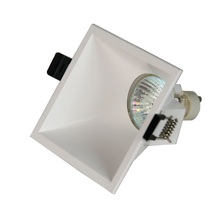 Светильник точечный Lamborjini белого цвета - купить Встраиваемые споты по цене 1093.0