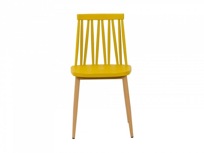 Стул Zig Zag желтого цвета - купить Обеденные стулья по цене 7990.0