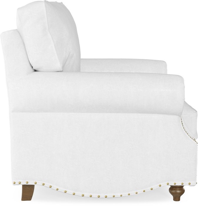 Кресло Кембридж Maxwell White белого цвета - лучшие Интерьерные кресла в INMYROOM