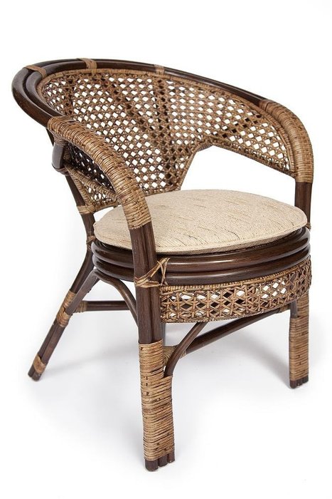 Набор мебели Pelangi темно-коричневого цвета - купить Комплекты для сада и дачи по цене 43800.0