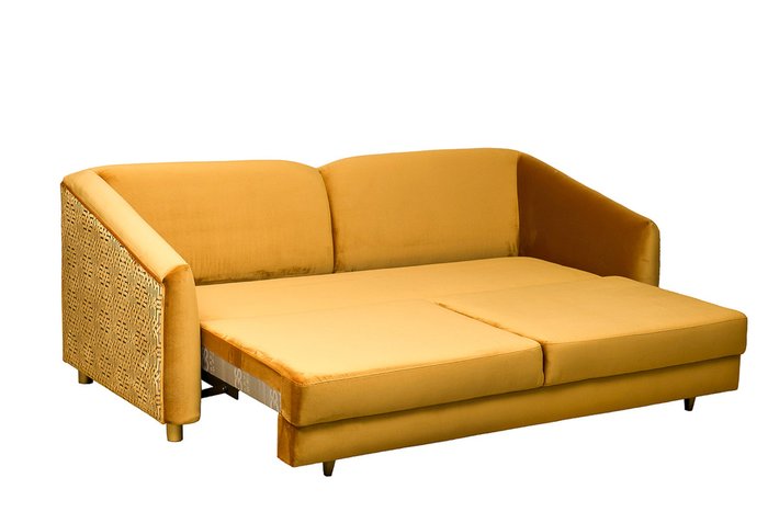 Диван-кровать Trevi желто-оранжевого цвета - лучшие Прямые диваны в INMYROOM