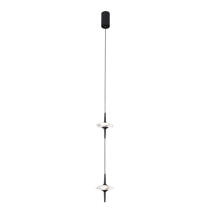 Светильник подвесной ST-Luce Черный/Прозрачный LED 2*5W 4000K ZENITH