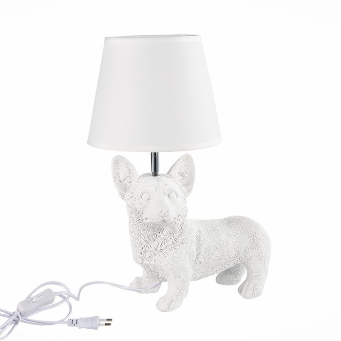 Настольная лампа Narni белого цвета - купить Настольные лампы по цене 9150.0