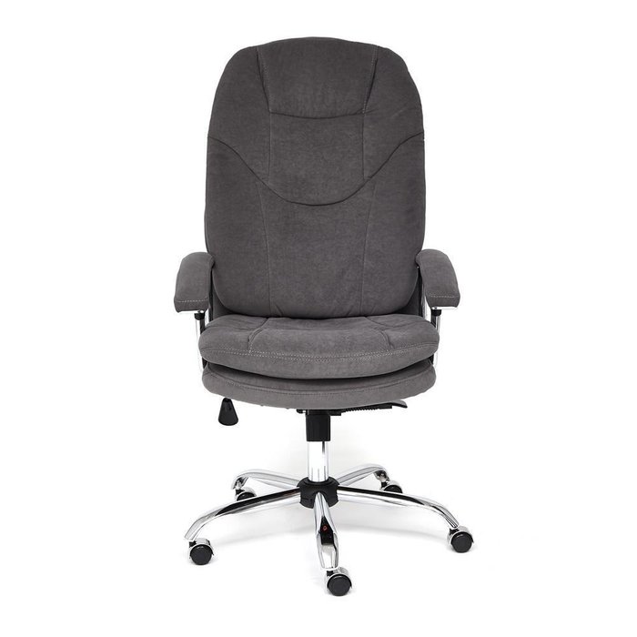Кресло офисное Softy Lux серого цвета - купить Офисные кресла по цене 20426.0