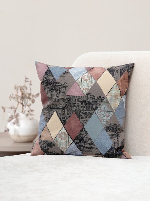 Декоративная подушка Incanto со съемным чехлом - купить Декоративные подушки по цене 1368.0