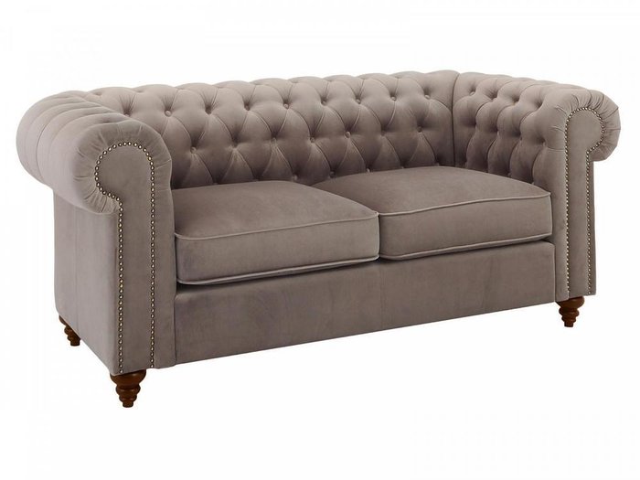 Диван Chester Classic серого цвета - купить Прямые диваны по цене 74630.0