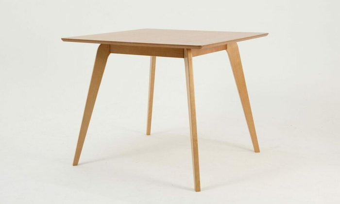 Обеденный стол Arki М 90 бежевого цвета - купить Обеденные столы по цене 19490.0