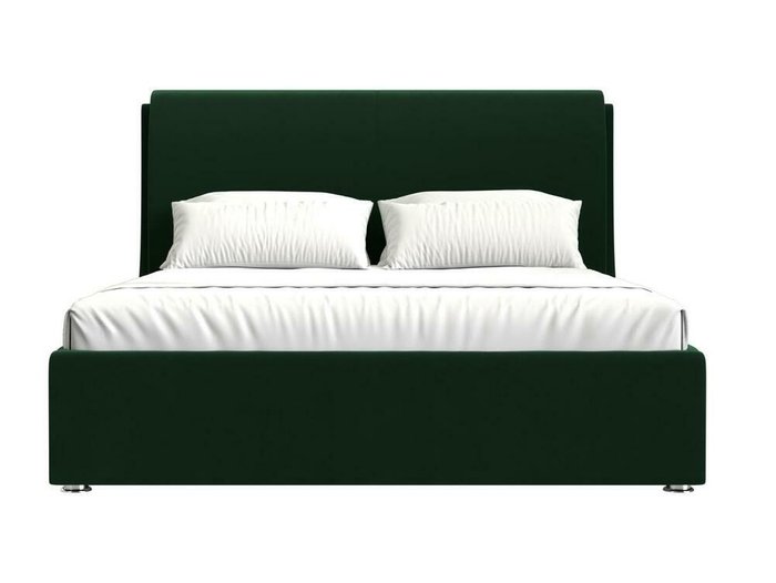 Кровать Принцесса 180х200 темно-зеленого цвета с подъемным механизмом - купить Кровати для спальни по цене 91999.0