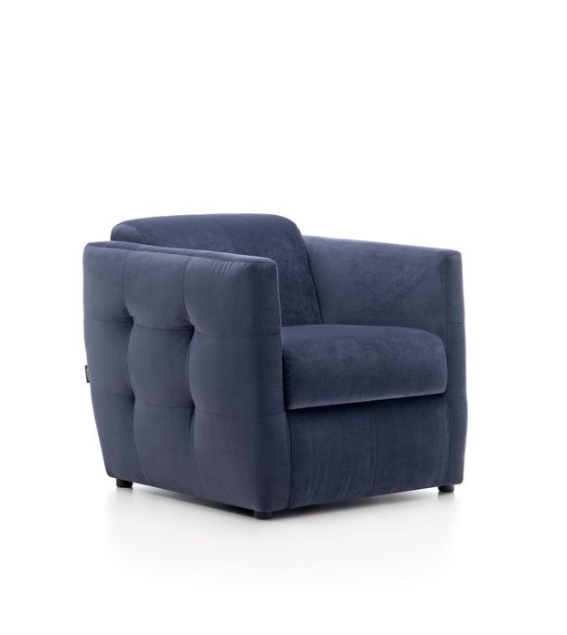 Мягкое кресло Sego синего цвета