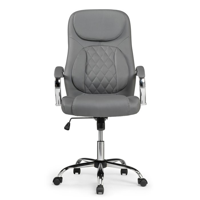 Офисный стул Tron серого цвета - лучшие Офисные кресла в INMYROOM