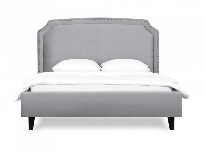 Кровать Ruan 180х200 серого цвета - купить Кровати для спальни по цене 82570.0