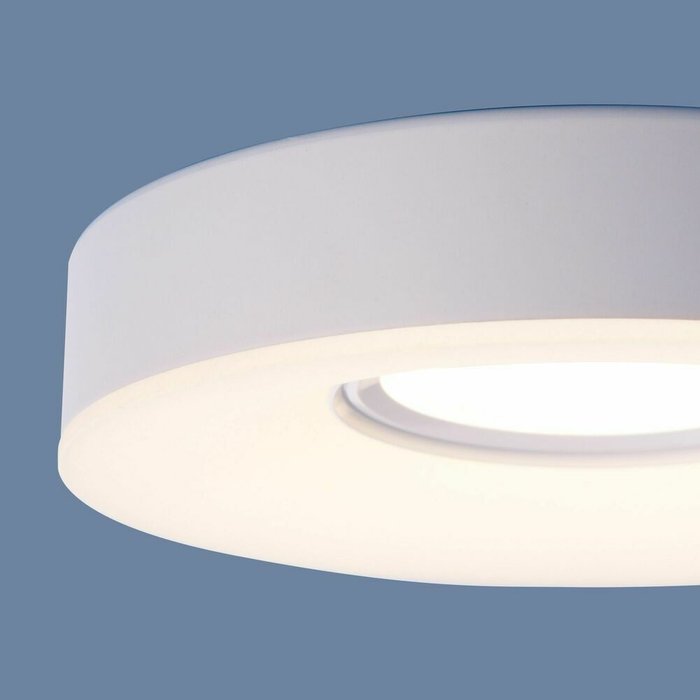 Встраиваемый потолочный светильник со светодиодной подсветкой 2240 MR16 WH белый Cleor - лучшие Подвесные светильники в INMYROOM