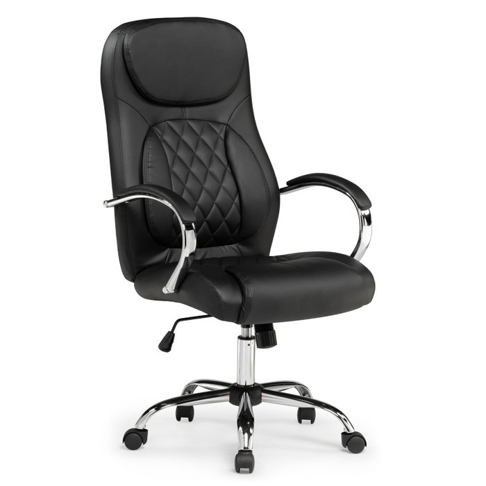 Офисный стул Tron черного цвета