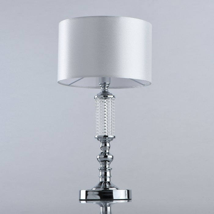 Настольная лампа Онтарио с белым абажуром  - лучшие Настольные лампы в INMYROOM