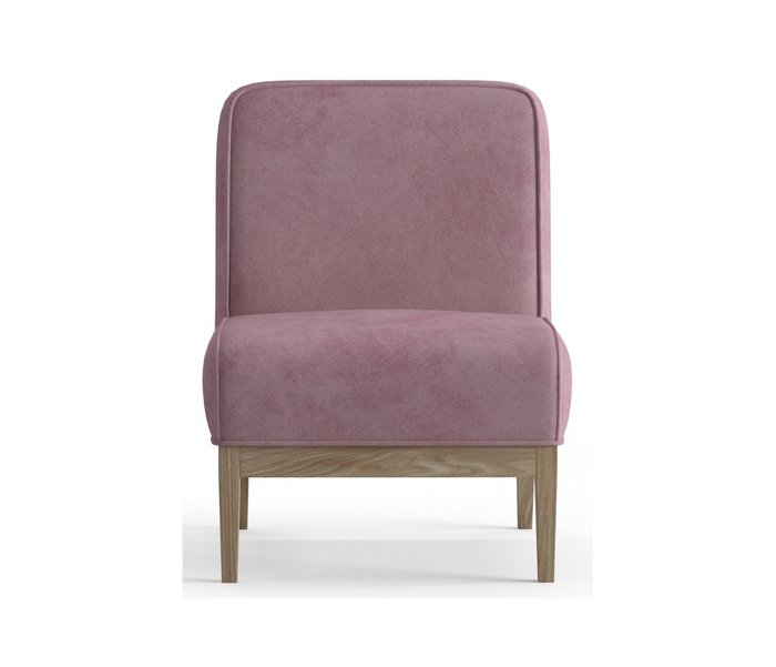 Кресло из велюра Арагорн темно-розового цвета - купить Интерьерные кресла по цене 16490.0